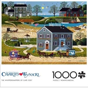 Charles Wysocki-"The Whippersnappers Of Cape Cod"-1000 Piece Jigsaw Puzzle